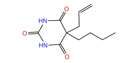 5-Allyl-5-butylbarbituric acid
